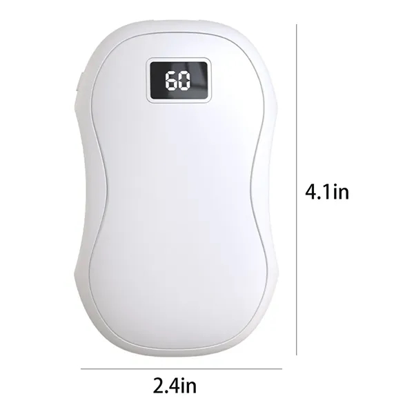 Portable Double-Sided Heating Rechargeable Hand Warmer - Portable Double-Sided Heating Rechargeable Hand Warmer - Image 1 of 4