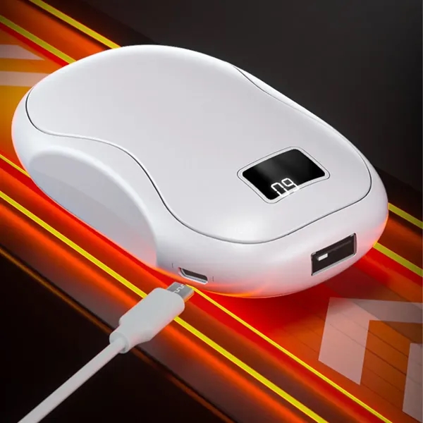 Portable Double-Sided Heating Rechargeable Hand Warmer - Portable Double-Sided Heating Rechargeable Hand Warmer - Image 2 of 4