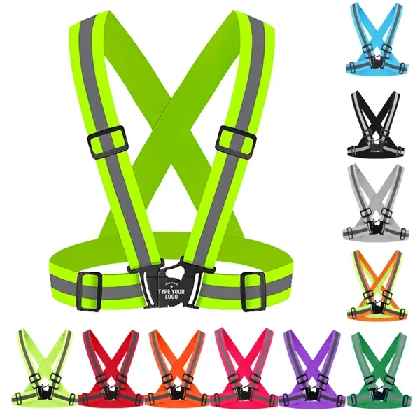 Reflective Safety Vest High Visibility Outdoor Gear - Reflective Safety Vest High Visibility Outdoor Gear - Image 0 of 3