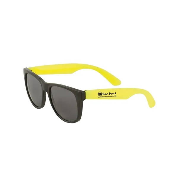 Two-Tone Matte Sunglasses - Two-Tone Matte Sunglasses - Image 3 of 7