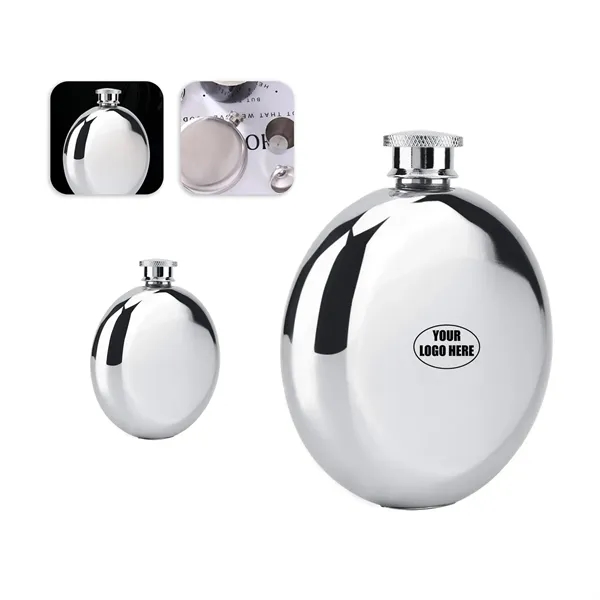 Stainless Steel Outdoor Wine Flask - Stainless Steel Outdoor Wine Flask - Image 0 of 2