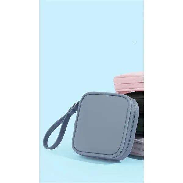 Waterproof PU Tech Accessory Case - Waterproof PU Tech Accessory Case - Image 7 of 9