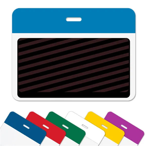 2-Part Expiring Badge Clip-On BACK PART, No Title, 4" x 3" - 2-Part Expiring Badge Clip-On BACK PART, No Title, 4" x 3" - Image 0 of 3