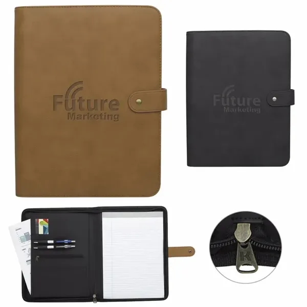 KAPSTON® Natisino Zippered Padfolio - KAPSTON® Natisino Zippered Padfolio - Image 0 of 4