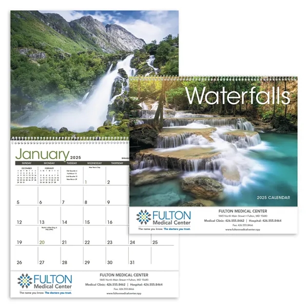 Triumph® Calendars Waterfalls Calendar