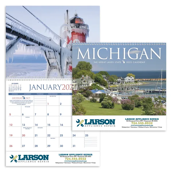 Triumph® Calendars Michigan Calendar
