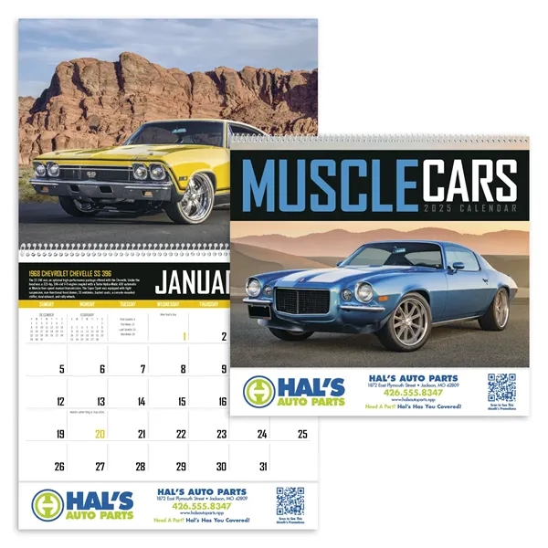 Triumph® Calendars Muscle Cars Calendar