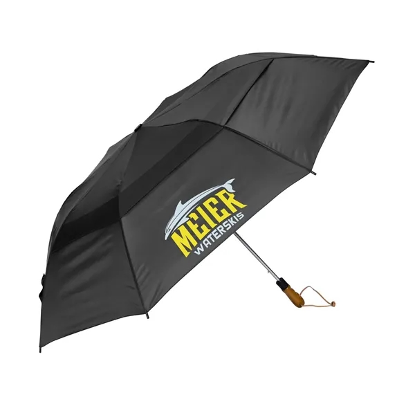 Shed Rain™ Windjammer® 58" Vented Wooden-Handled Auto-Ope... - Shed Rain™ Windjammer® 58" Vented Wooden-Handled Auto-Ope... - Image 1 of 3