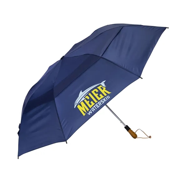 Shed Rain™ Windjammer® 58" Vented Wooden-Handled Auto-Ope... - Shed Rain™ Windjammer® 58" Vented Wooden-Handled Auto-Ope... - Image 2 of 3