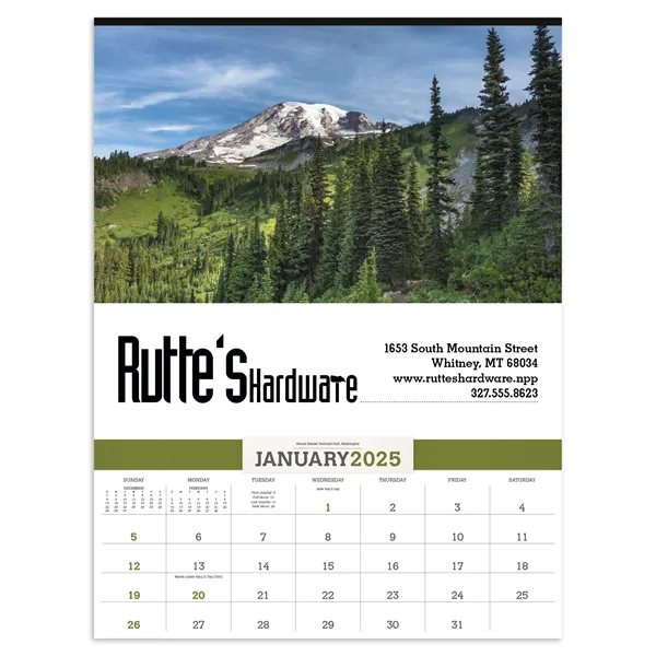 Triumph® Calendars American Splendor with Date Blocks Cal... - Triumph® Calendars American Splendor with Date Blocks Cal... - Image 0 of 2