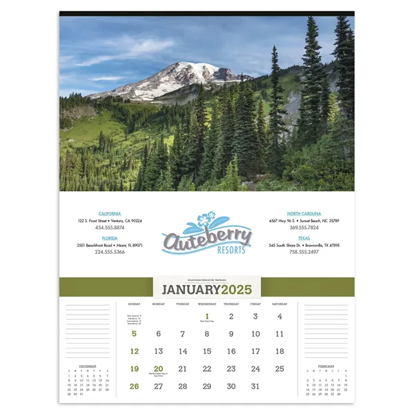 Triumph® Calendars American Splendor without Date Blocks ... - Triumph® Calendars American Splendor without Date Blocks ... - Image 0 of 1