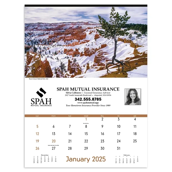 Triumph® Calendars America's Charm Calendar - Triumph® Calendars America's Charm Calendar - Image 1 of 2