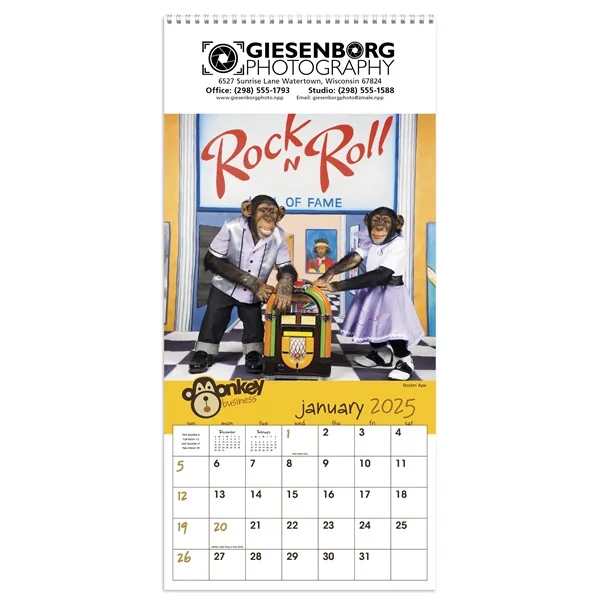 Triumph® Calendars Monkey Business Calendar