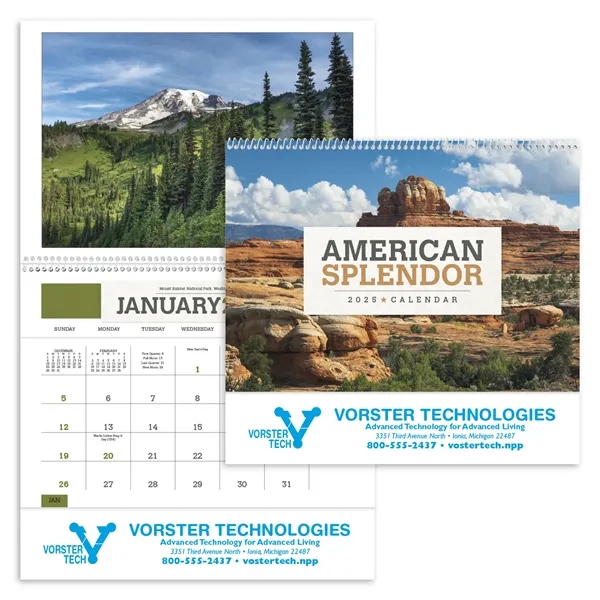 Triumph® Calendars American Splendor Pocket Calendar - Triumph® Calendars American Splendor Pocket Calendar - Image 1 of 2