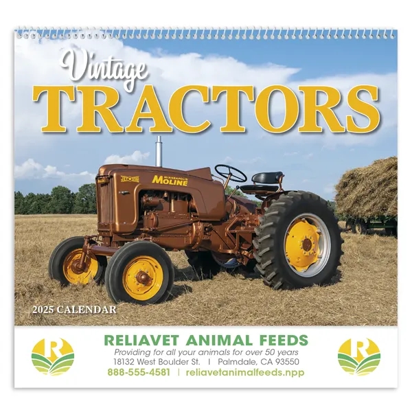 Products Vintage Tractors Appointment Calendar - Spiral - Products Vintage Tractors Appointment Calendar - Spiral - Image 1 of 2