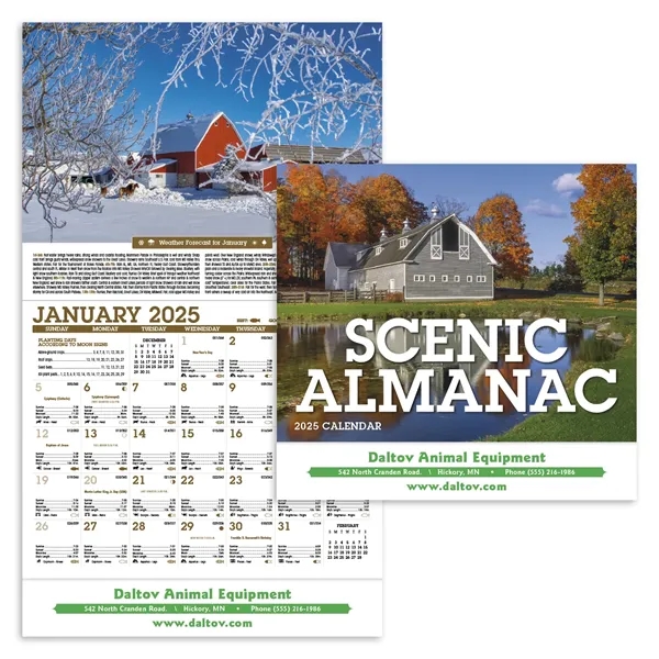 Triumph® Calendars Scenic Almanac - Triumph® Calendars Scenic Almanac - Image 0 of 1