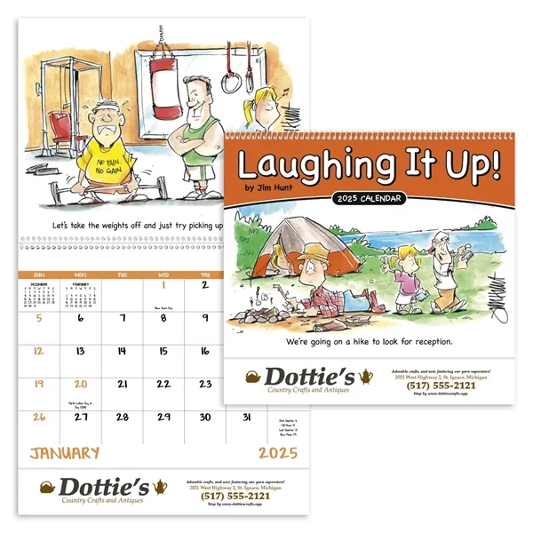 Good Value™ Laughing It Up! - Spiral Calendar
