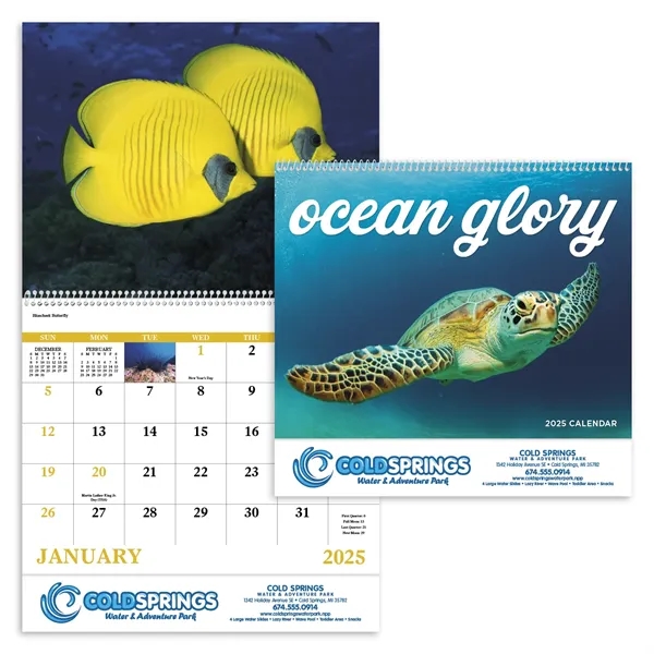 Good Value™ Ocean Glory - Spiral Calendar