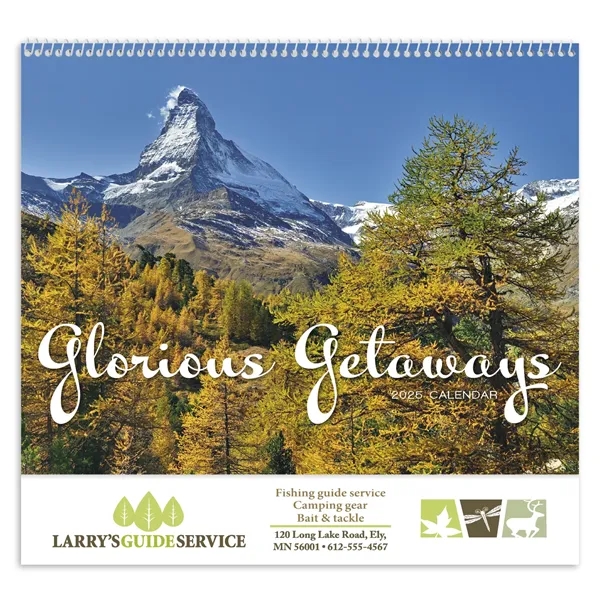 Good Value™ Glorious Getaways - Spiral Calendar - Good Value™ Glorious Getaways - Spiral Calendar - Image 1 of 35
