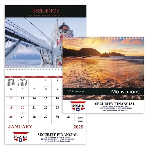Good Value™ Motivations - Spiral Calendar - Good Value™ Motivations - Spiral Calendar - Image 0 of 2