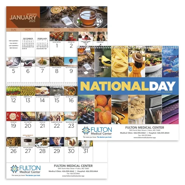 Good Value™ National Day - Spiral Calendar - Good Value™ National Day - Spiral Calendar - Image 0 of 1
