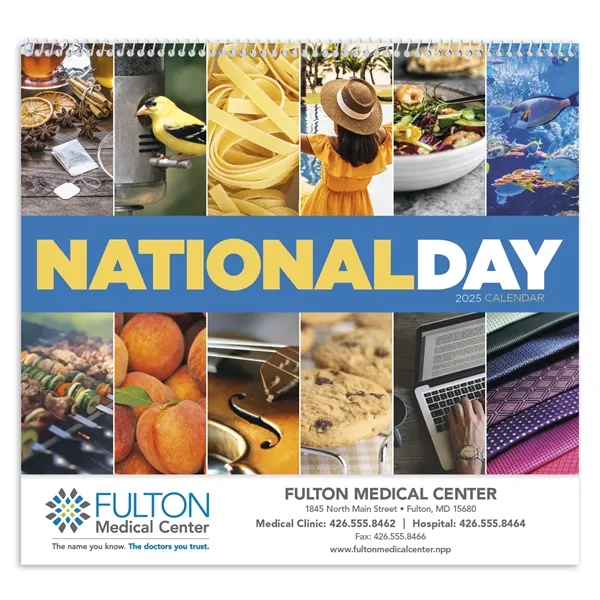 Good Value™ National Day - Spiral Calendar - Good Value™ National Day - Spiral Calendar - Image 1 of 1