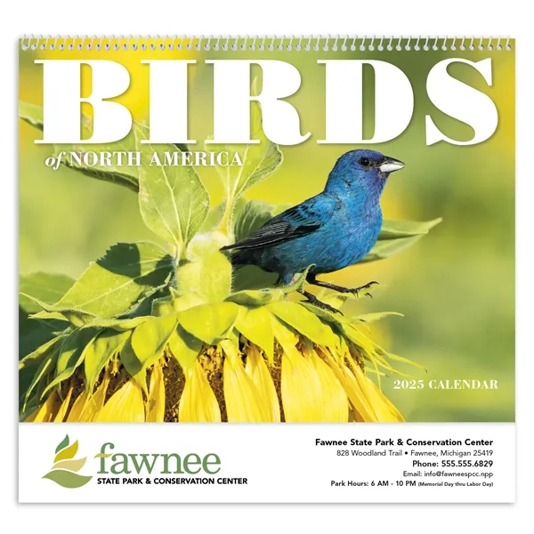 Good Value™ Birds of North America - Spiral Calendar - Good Value™ Birds of North America - Spiral Calendar - Image 1 of 2