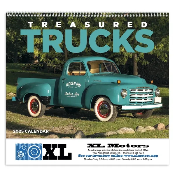 Good Value™ Treasured Trucks - Spiral Calendar - Good Value™ Treasured Trucks - Spiral Calendar - Image 1 of 2