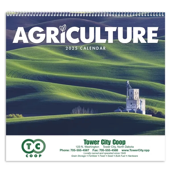 Good Value™ Agriculture - Spiral Calendar - Good Value™ Agriculture - Spiral Calendar - Image 1 of 1