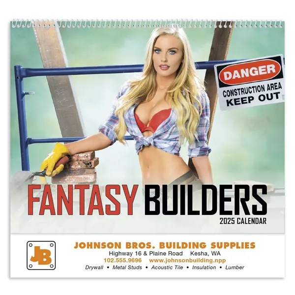 Good Value™ Fantasy Builders - Spiral Calendar - Good Value™ Fantasy Builders - Spiral Calendar - Image 1 of 1