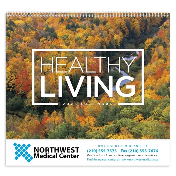 Good Value™ Healthy Living - Spiral Calendar - Good Value™ Healthy Living - Spiral Calendar - Image 1 of 2