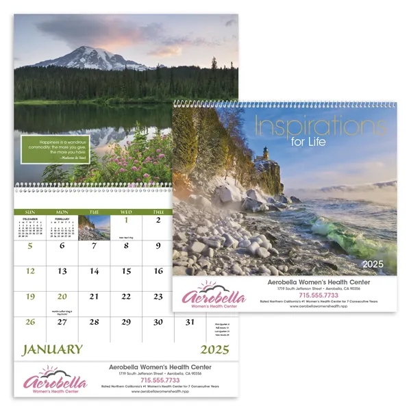 Good Value™ Inspirations for Life - Spiral Calendar