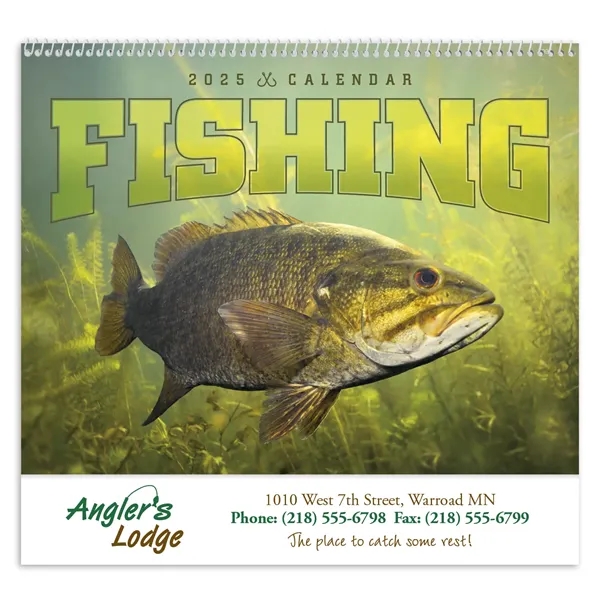 Good Value™ Fishing - Spiral Calendar - Good Value™ Fishing - Spiral Calendar - Image 1 of 1
