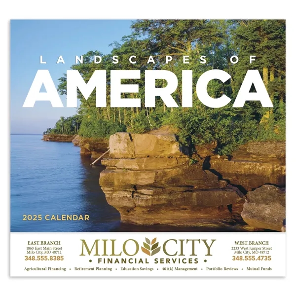 Good Value™ Landscapes of America - Stapled Calendar - Good Value™ Landscapes of America - Stapled Calendar - Image 1 of 1