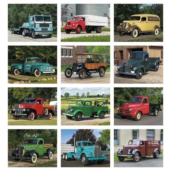 Good Value™ Treasured Trucks - Stapled Calendar - Good Value™ Treasured Trucks - Stapled Calendar - Image 0 of 1