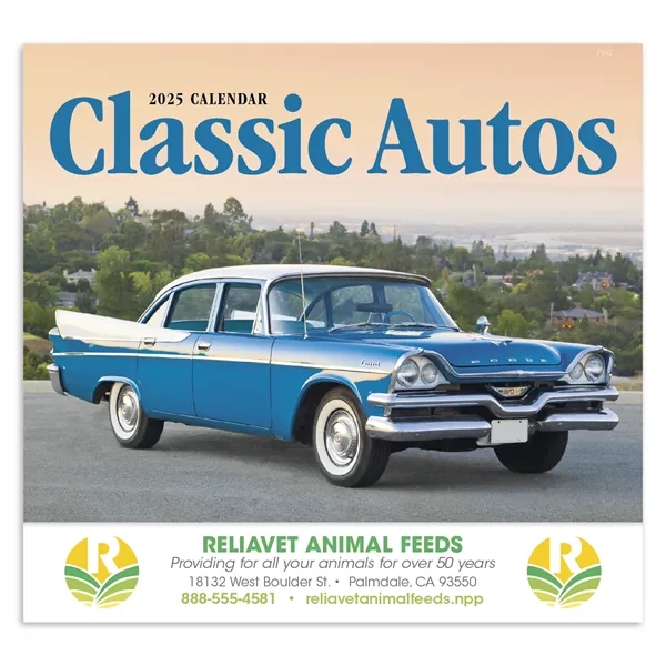 Good Value™ Classic Autos - Stapled Calendar - Good Value™ Classic Autos - Stapled Calendar - Image 1 of 1