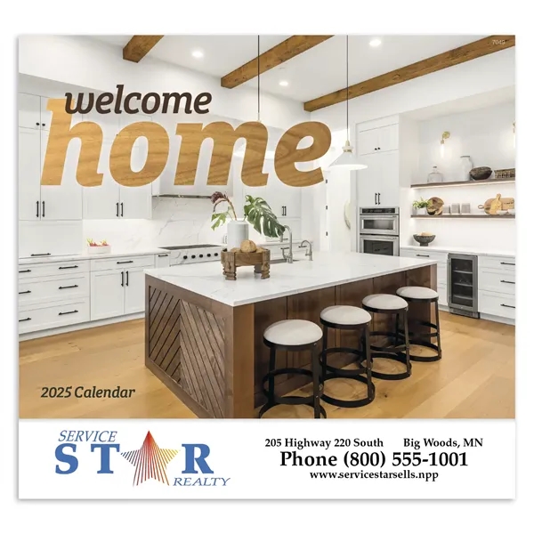 Good Value™ Welcome Home - Stapled Calendar - Good Value™ Welcome Home - Stapled Calendar - Image 1 of 1