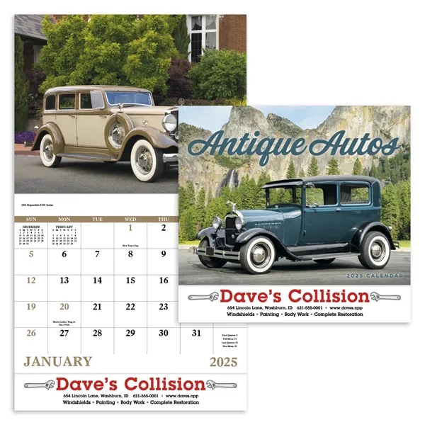 Good Value™ Antique Autos Calendar - Good Value™ Antique Autos Calendar - Image 0 of 2