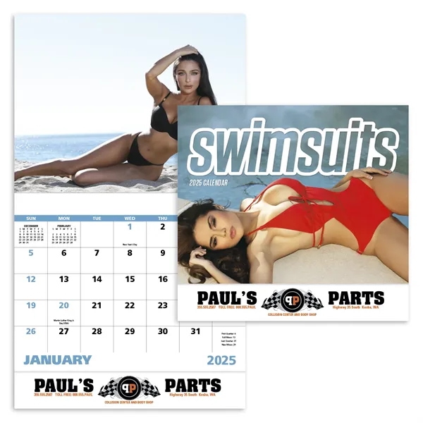 Good Value™ Swimsuits - Stapled Calendar - Good Value™ Swimsuits - Stapled Calendar - Image 0 of 1