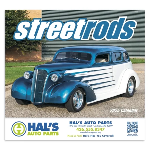 Good Value™ Street Rods - Stapled Calendar - Good Value™ Street Rods - Stapled Calendar - Image 1 of 1
