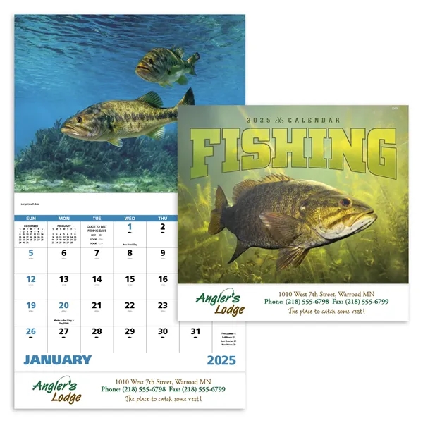 Good Value™ Fishing - Stapled Calendar - Good Value™ Fishing - Stapled Calendar - Image 0 of 1