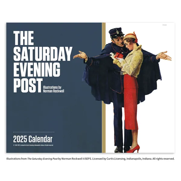 Good Value™ The Saturday Evening Post - Window Calendar - Good Value™ The Saturday Evening Post - Window Calendar - Image 0 of 2