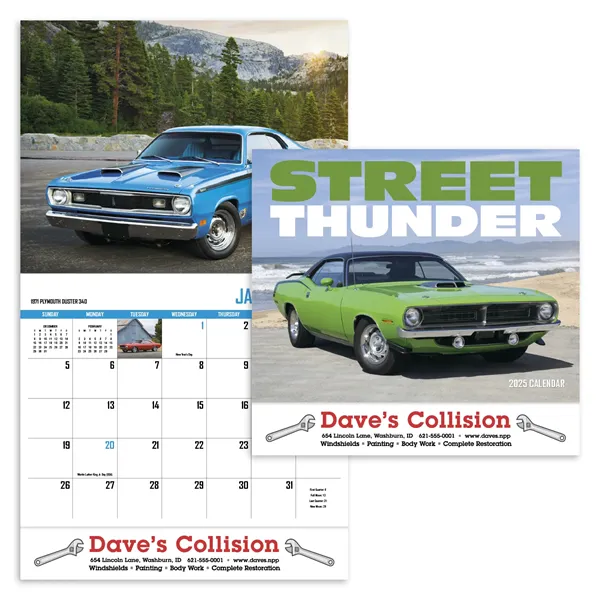 Products Street Thunder Appointment Calendar - Stapled - Products Street Thunder Appointment Calendar - Stapled - Image 0 of 34