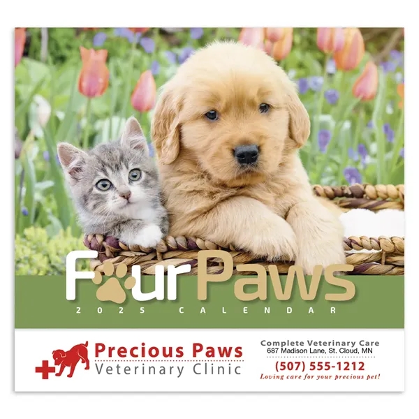 Products Four Paws Appointment Calendar - Stapled - Products Four Paws Appointment Calendar - Stapled - Image 1 of 1