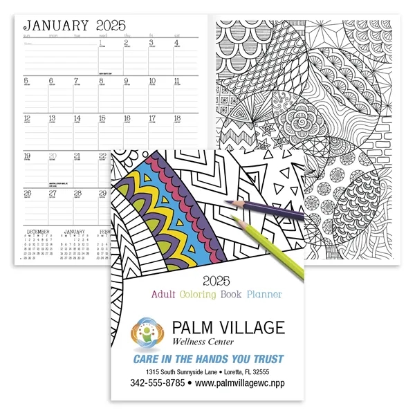 Good Value™ Adult Coloring Book Planner - Good Value™ Adult Coloring Book Planner - Image 0 of 1