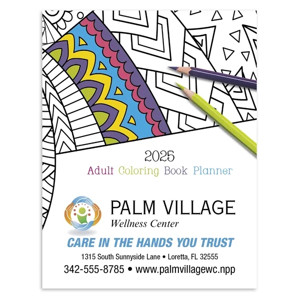 Good Value™ Adult Coloring Book Planner - Good Value™ Adult Coloring Book Planner - Image 1 of 1