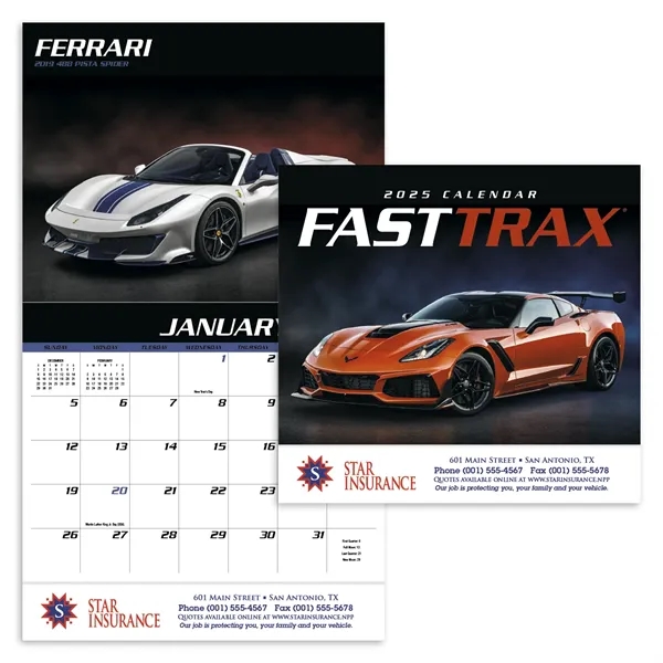 Products Fast Trax® Appointment Calendar - Stapled - Products Fast Trax® Appointment Calendar - Stapled - Image 0 of 1