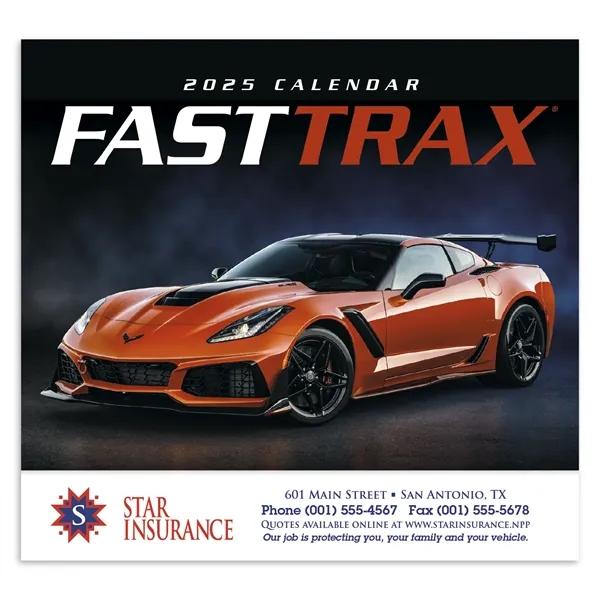 Products Fast Trax® Appointment Calendar - Stapled - Products Fast Trax® Appointment Calendar - Stapled - Image 1 of 1