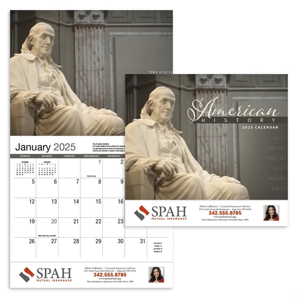 Products American History Appointment Calendar - Stapled - Products American History Appointment Calendar - Stapled - Image 0 of 1