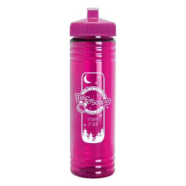Garyline® Slim Fit Bottle with Push-Pull Lid - 24 oz. - Garyline® Slim Fit Bottle with Push-Pull Lid - 24 oz. - Image 4 of 7